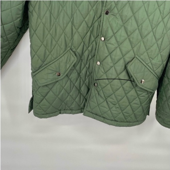 Hickey Freeman Quilted Lined Snap Button Multi Pocket Utility Barn  Jack… - Picture 5 of 11